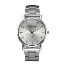 Load image into Gallery viewer, Women Crystal Stainless Steel Big Dial Watch