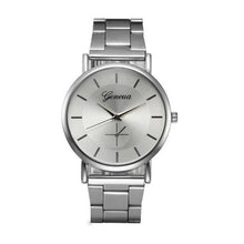 Load image into Gallery viewer, Women Crystal Stainless Steel Big Dial Watch