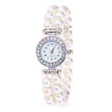 Load image into Gallery viewer, Pearl Strap Watch Women