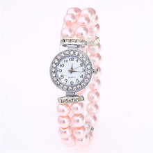 Load image into Gallery viewer, Pearl Strap Watch Women