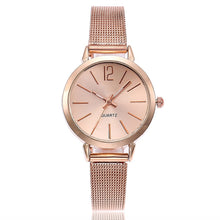 Load image into Gallery viewer, Rose Gold dress Women Watch