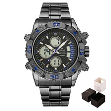 Load image into Gallery viewer, Dual Time Quartz Waterproof Men Watch