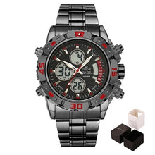 Load image into Gallery viewer, Dual Time Quartz Waterproof Men Watch