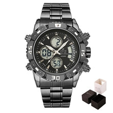 Load image into Gallery viewer, Dual Time Quartz Waterproof Men Watch