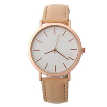 Load image into Gallery viewer, Minimalism Simple Leather Women Watch