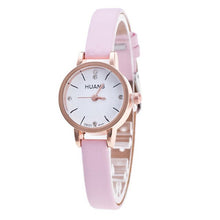 Load image into Gallery viewer, Women Leather Strap Quartz Watch