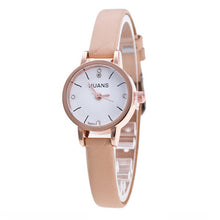 Load image into Gallery viewer, Women Leather Strap Quartz Watch